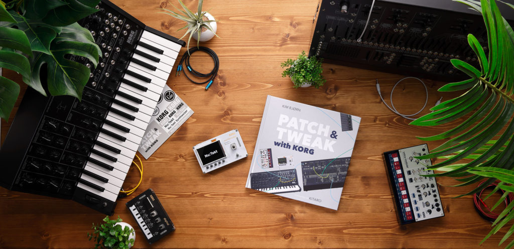 KORG & Bjorn Books Announce ‘PATCH & TWEAK with KORG’ with Words from Moe Shop